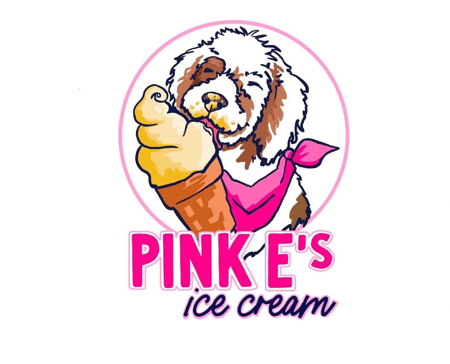 Pink Es Ice Cream logo